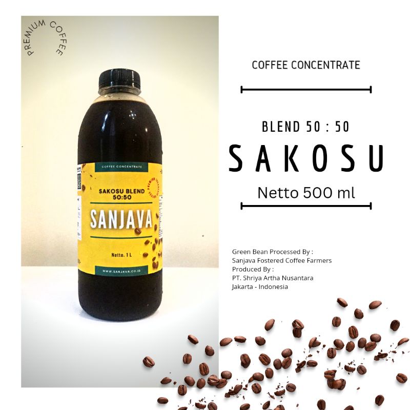 

ESPRESSO CAIR 500 ML SAKOSU BLEND 50A 50R
