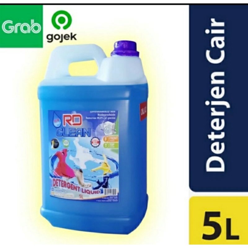 RD Clean DETERGENT LOUNDRY KENTAL 5L/ DETERGENT LOUNDRY pembersih baju
