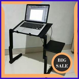 Tempat Laptop Meja Laptop Portable Meja Laptop Aluminium dengan Kipas dan Mouse Pad Portable Meja Ko