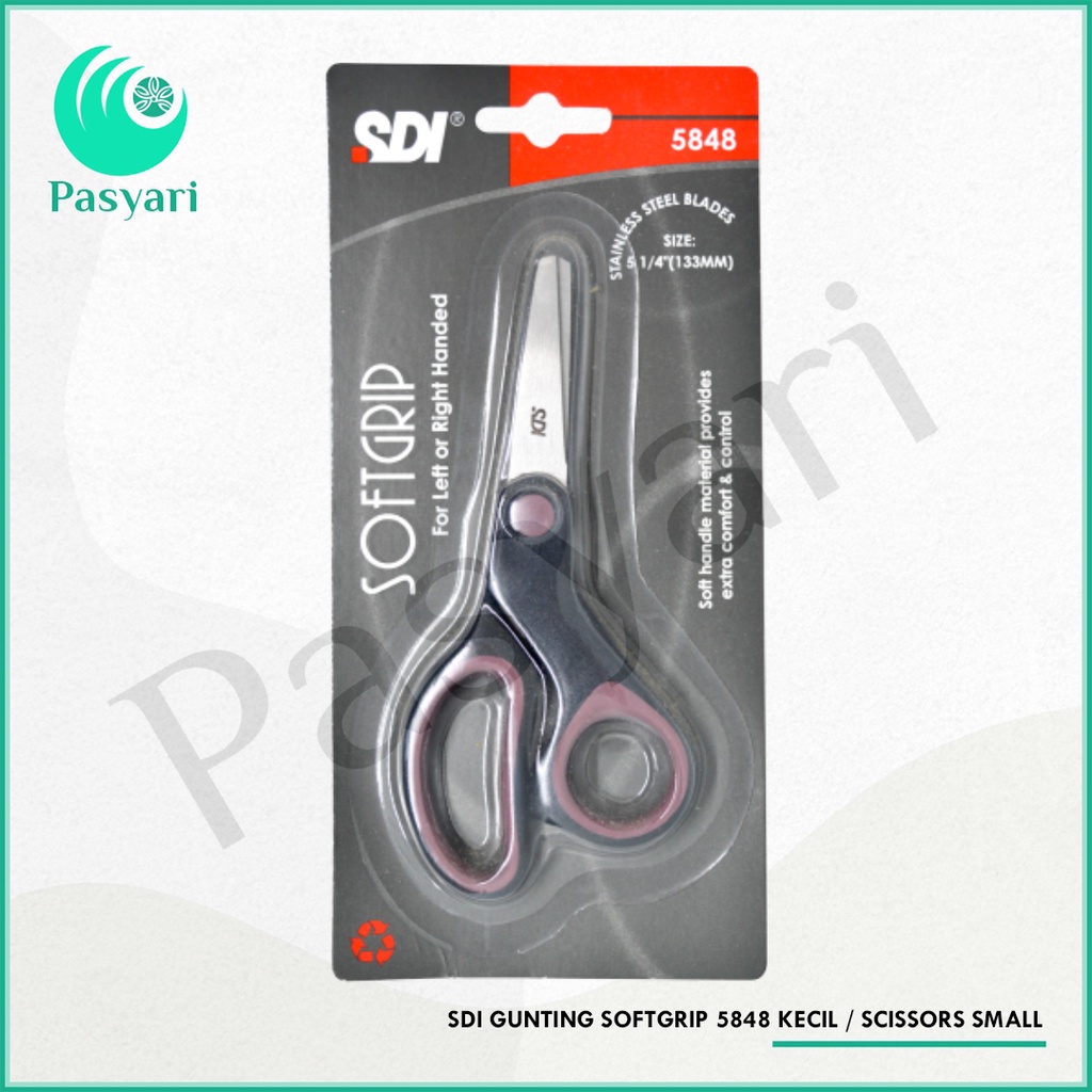 

SDI GUNTING SOFTGRIP 5848 Kecil / Scissors small