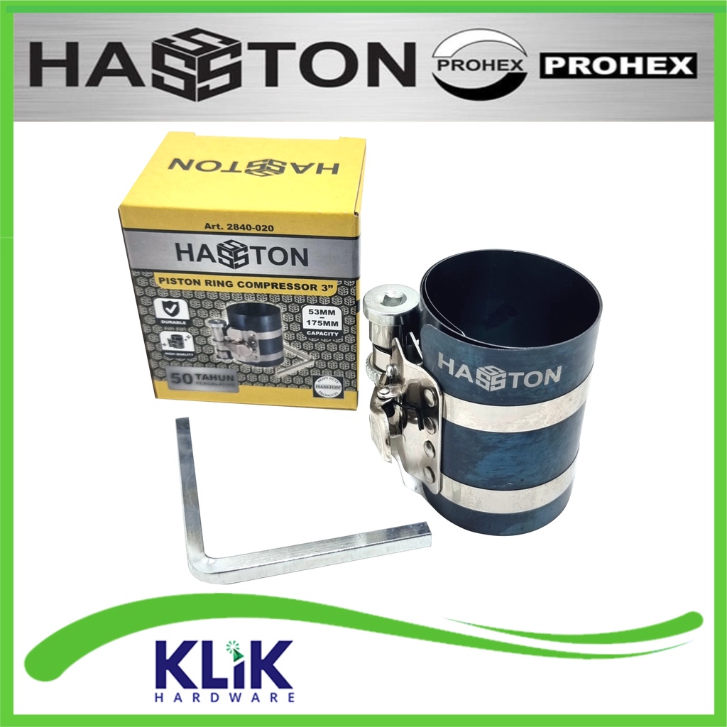 Hasston Prohex Alat Buka Press Piston Ring Seher Compresor 3 4 Inch