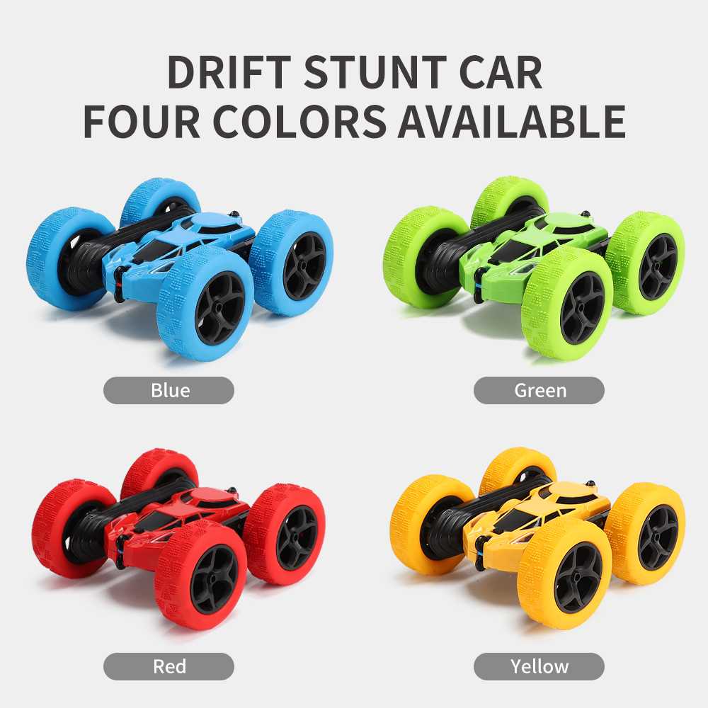 JJRC Mainan Mobilan Anak Remote Control RC Stunt Buggy Car Bisa Berputar 360 Derajat Degree Flip 2.4G - 828A