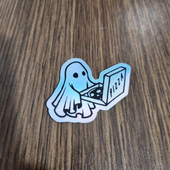 

Sticker Hologram Anime - PSH1556 - Ghost