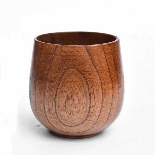 (BISA COD) FTIHSHP INOARS Gelas Kayu Wooden Natural Cup - CLO470