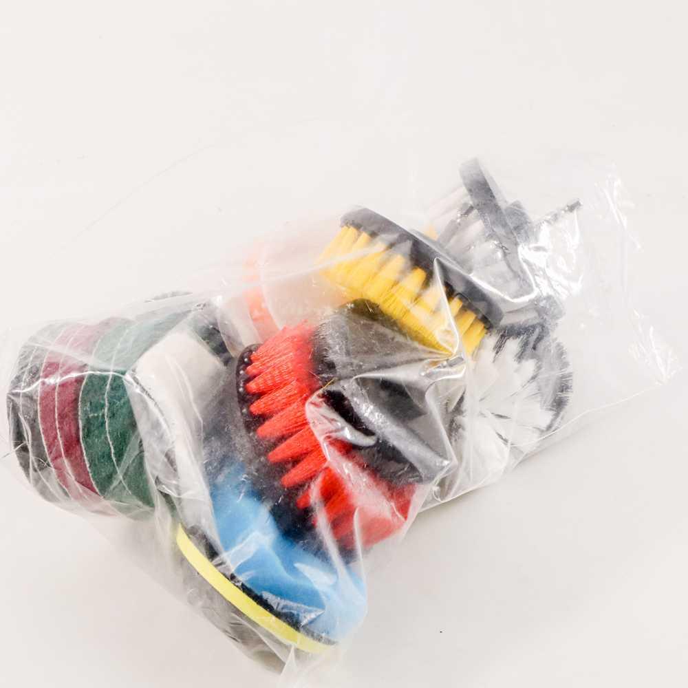 Kepala Sikat Pembersih Brush Car Polisher Kit 23 PCS - CB-031 - Multi-Color