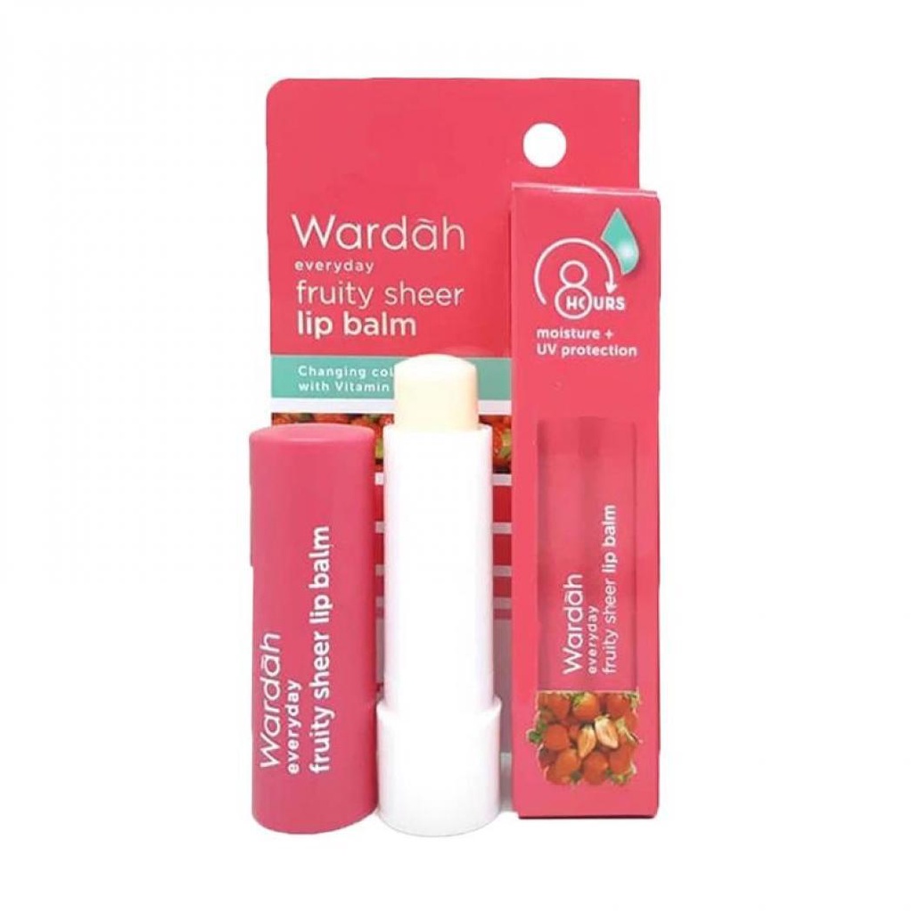 MFI - Wardah Everyday Fruity Sheer Lip Balm | BPOM | REAL PICT