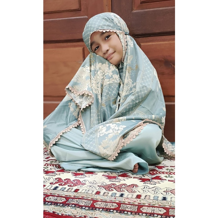 MUKENA ARMANI SILK ANAK TERBARU