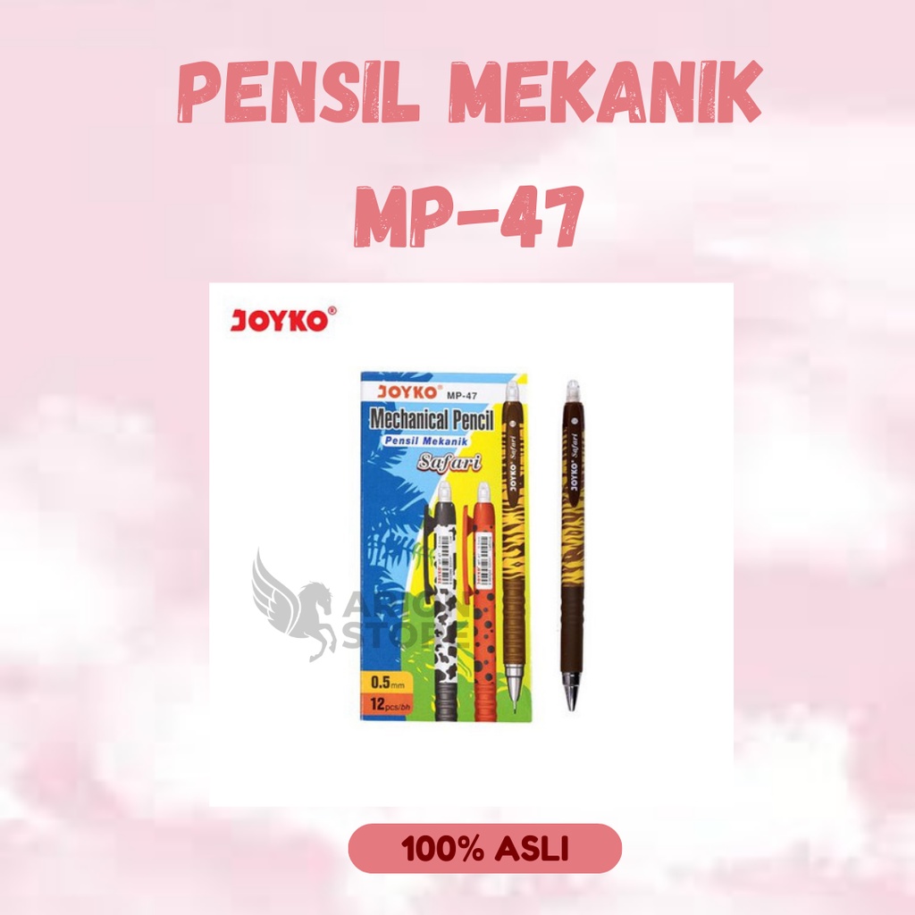 

[ARION STORE] Pensil Mekanik Animal 0.5mm MP-47 / Pensil Mechanical Joyko [PCS]