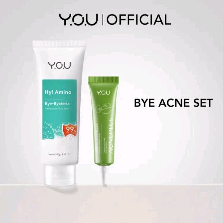 YOU HyAmino Bye-Byeteria,acne plus Triple Action spot care ,Triple formula Gentle spot care, Anti ac