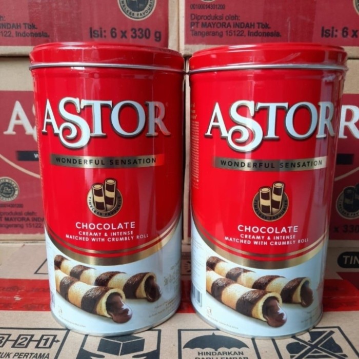 

astor 330gr 1 dus isi 6 kaleng