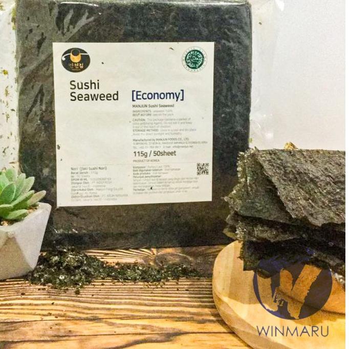 

☝ Manjun Sushi Nori Grade Economy - 50 sheets ✱