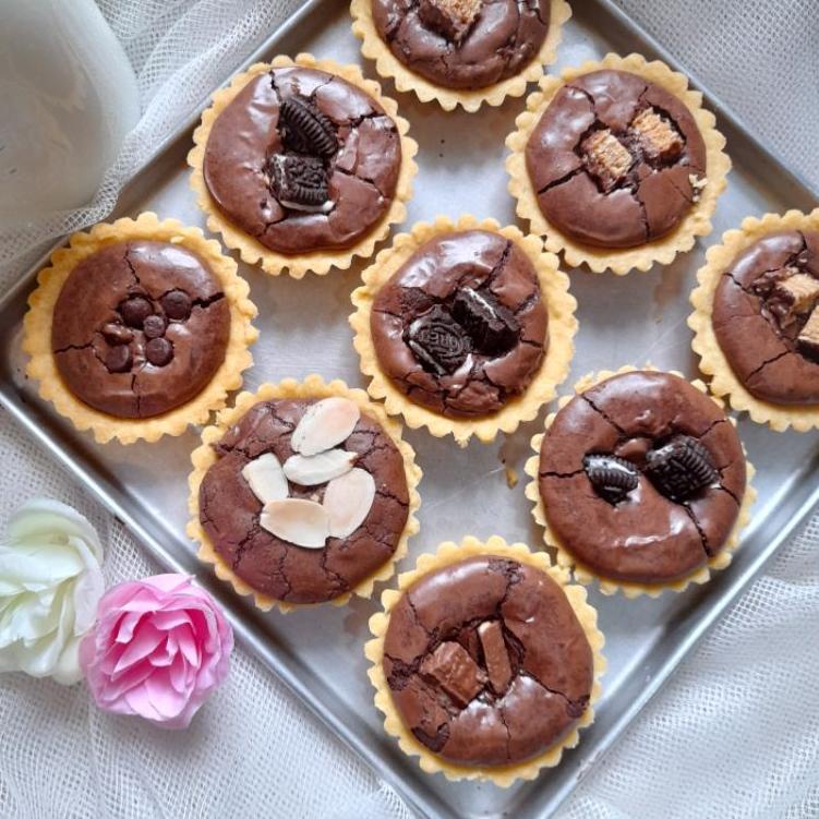 

♠ Pie Fudgy Brownies (12pcs) 20x20 cm by Ababakuki ☎