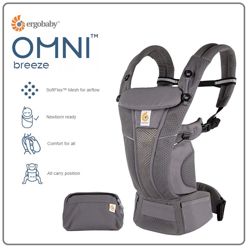 ErgoBaby Omni Breeze Carrier | Gendongan Anak