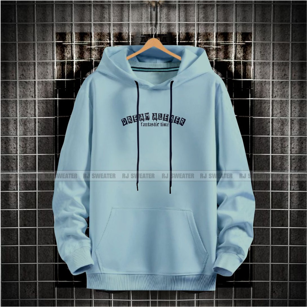 Sweater hoodie pria wanita kekinian DREAM ALEKER / hoodie pria terbaru