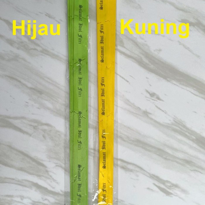 

Pita Serut Idul Fitri, Pita Hari Raya, Hiasan Pita Jepang Instan 095