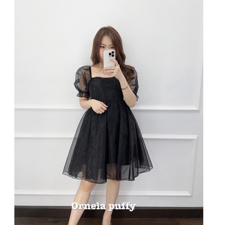 MURAH MINI DRESS PUFFY ORNELA / GAUN PESTA ORGANZA FASHION / NEW DRESS / DRESS NATALAN TERBARU 2022-