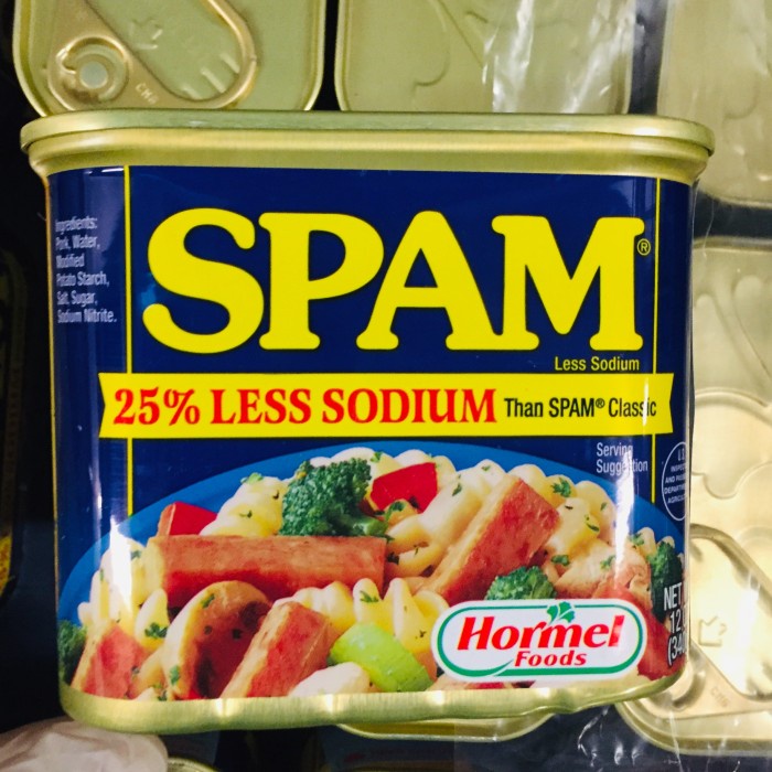 

SPAM LANCHEON LESS SODIUM 340GR (NON HALAL)