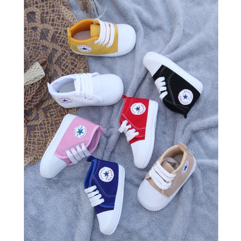 Prewalker sepatu bayi edisi aall starr cnvrse