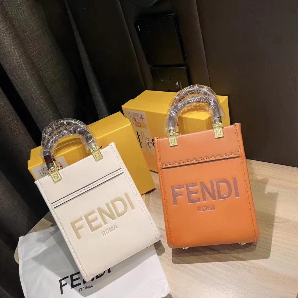 F3nd! Mini Shunsine Shopper Bag 60530 (Free Box+Invoice +KantongKain+Bubblewrap)