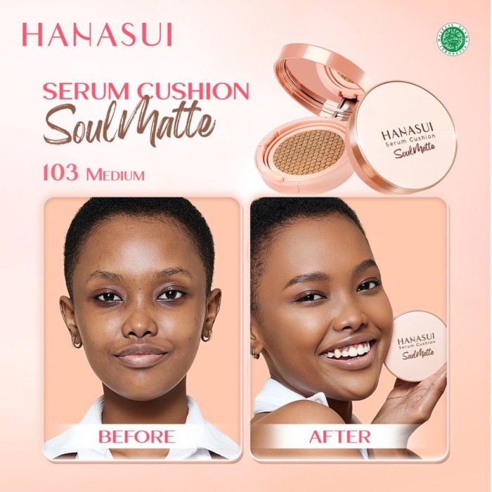 HANASUI SERUM CUSHION SOULMATTE / BB CREAM BPOM