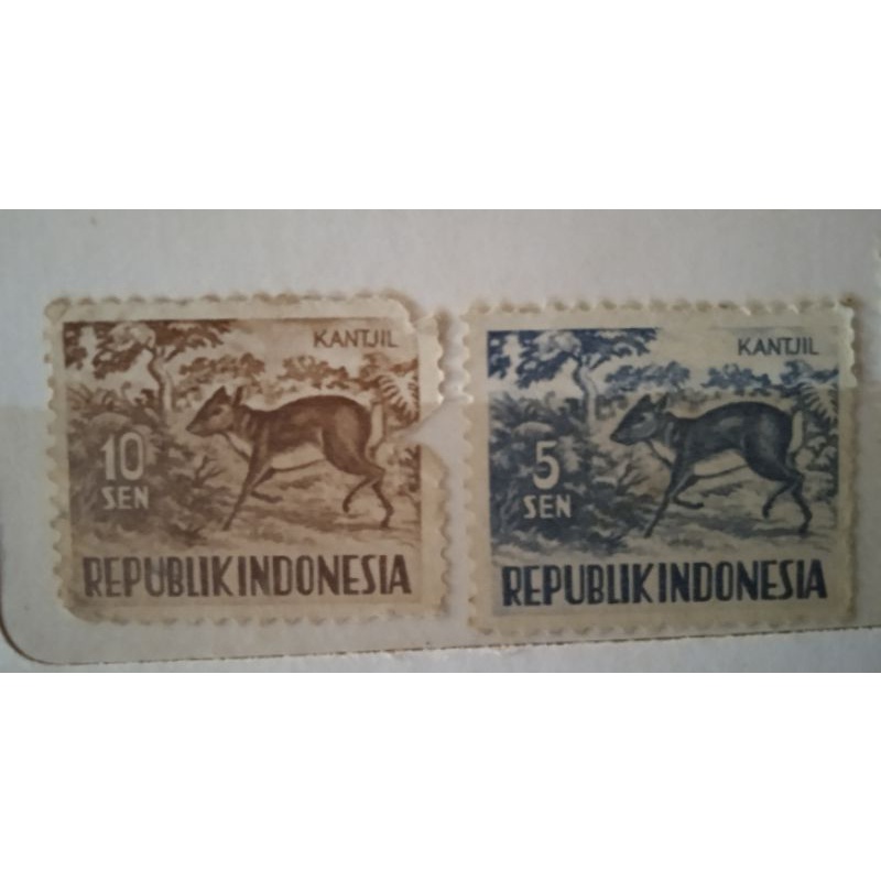 

perangko kuno kancil