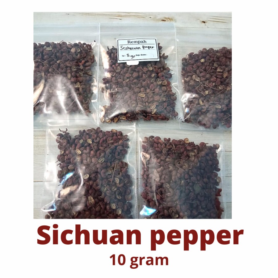 

[10 gr] szechuan peppercorn/ sichuan pepper kering/lada