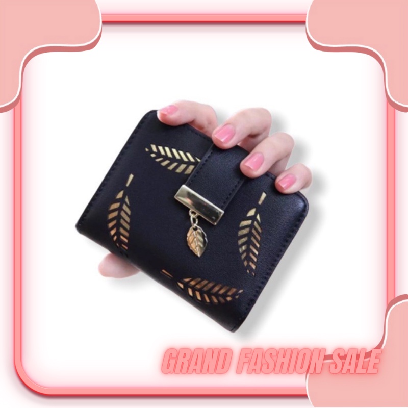 [LOKAL] DOMMO - D1269 Dompet BUNGA - Dompet Lipat Wanita