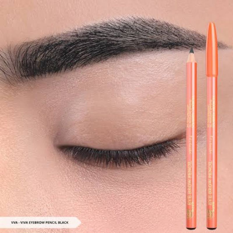 VIVA Cosmetic Eyebrow Pensil Alis Coklat Original BPOM