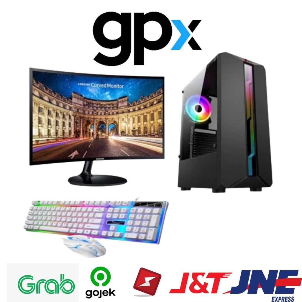 PC GAMING Intel Core I3 10105F VGA GT 730 4GB FULLSET SIAP TEMPUR GPX