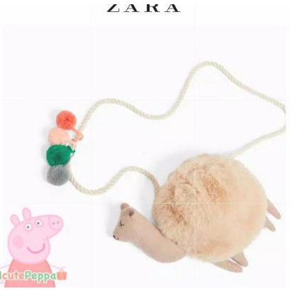 Tas selempang anak zara ilama alpaca import / sling bag alpaca