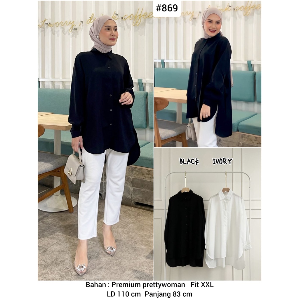Blouse Wanita Hijab/Blouse Prettywoman/Kemeja Wanita Hijab