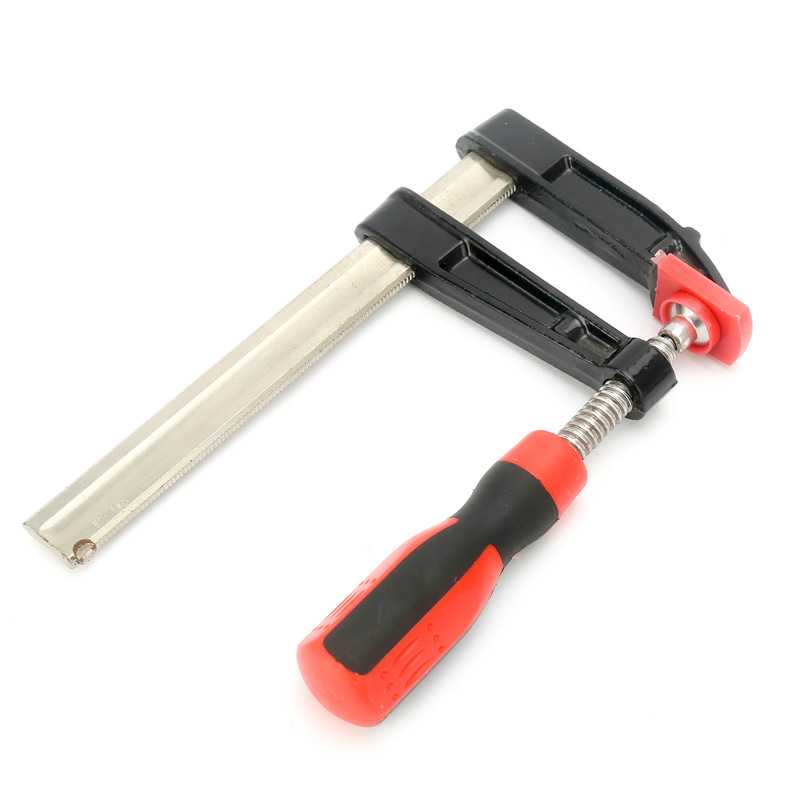 (BISA COD) FTIHSHP ENJOYWORKS Penjepit Kayu F Clamp Handle-C Woodworking Clamp Carpentry - ECF405