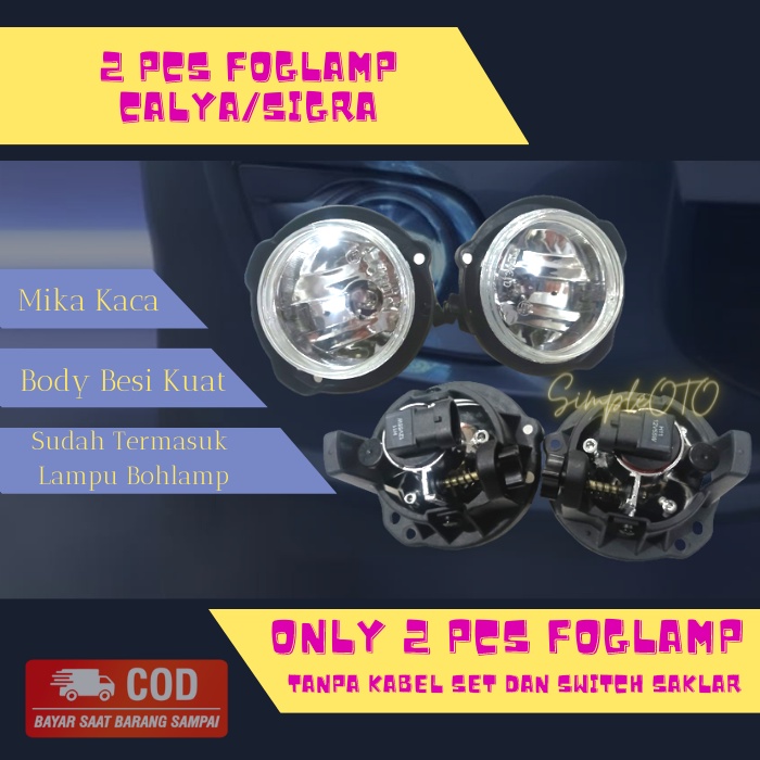 Lampu Foglamp Calya Sigra Only