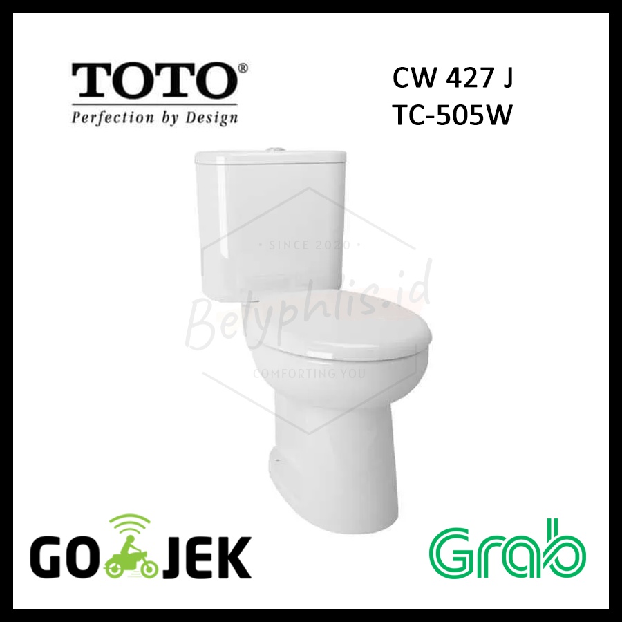 CW 427 J | Kloset Duduk Toto Ø 46 cm | Monoblok Toto ( BANDUNG ONLY )
