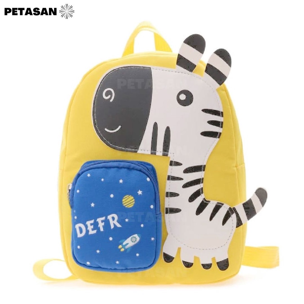 PTS - TAS RANSEL ANAK SEKOLAH - ANIMAL SERIES SIDE POCKET - PROMO TAS ANAK TERBARU 2023 | TAS ANAK TK