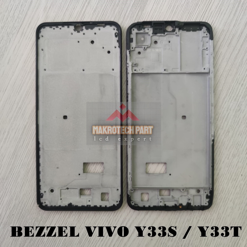 Bezzel lcd vivo y33S / Y33T Frame lcd / middle/ Tulang tengah lcd VIVO Y33S / Y33T