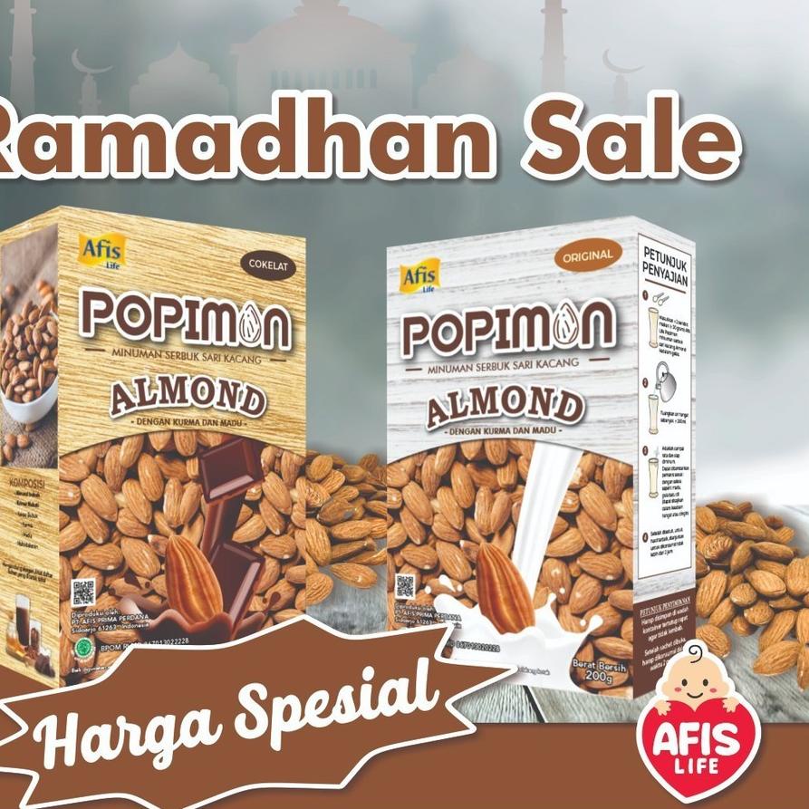 

Bisa COD AFIS POPIMON Sari Bubuk Almond / Susu Almond Plus Madu Untuk Anak Dan Dewasaa !!