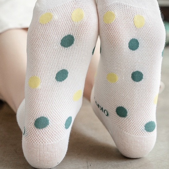 TIKTOK - D2040 Ankle Socks / Kaos Kaki Wanita Motif Ice Cream K5695 / Kaus Kaki Pendek Fashion Korea / Sarung Kaki Unisex