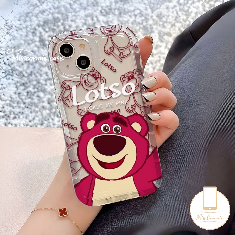 Case Beruang Strawberry Lucu Untuk Samsung A04 A13 A04s A34 A54 A10s A22 A03 A50 A50s A14 A21s A31 A30s A20 A32 A51 A52 A30 A71 A52s A11 A23 A12 A03s A02s A04E Manyo Airbag Clear Cover