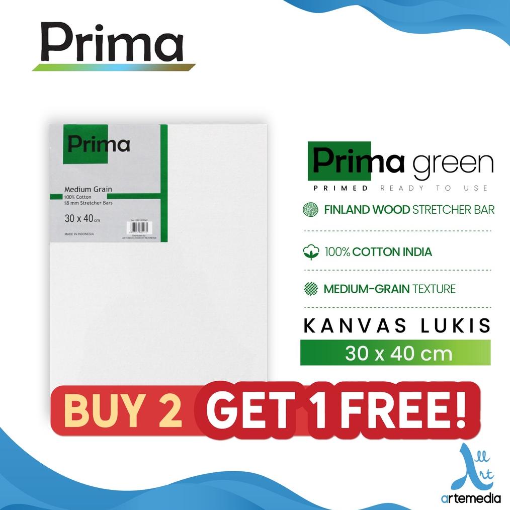 

Kanvas Lukis Prima Green 30x40cm Cotton Canvas