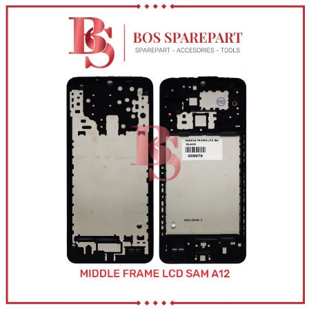 MIDDLE FRAME LCD SAM A12 BLACK