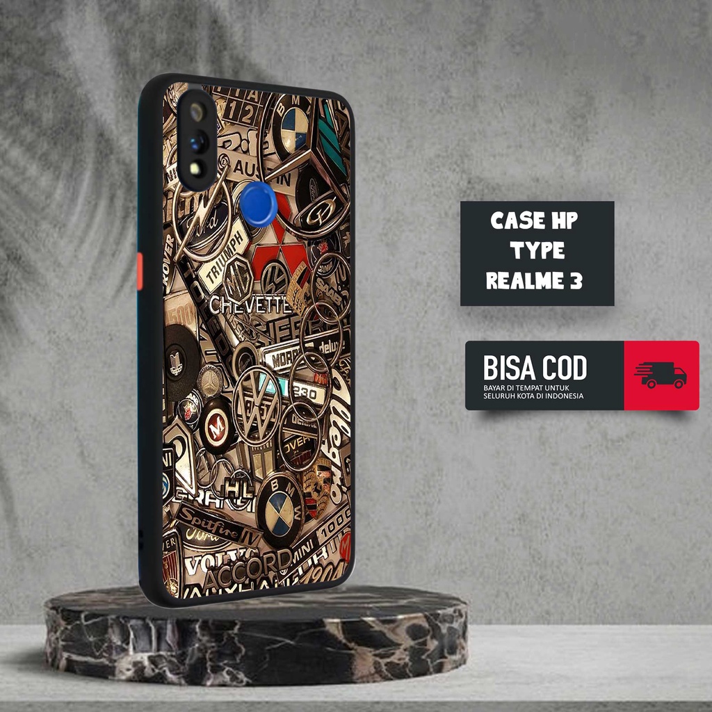 CASE REALME 3 MOTIF [POSTER 3] TERLARIS CASING REALME 3 BARU DOVE MATTE FUZE SOFTCASE REALME 3 SOFTC