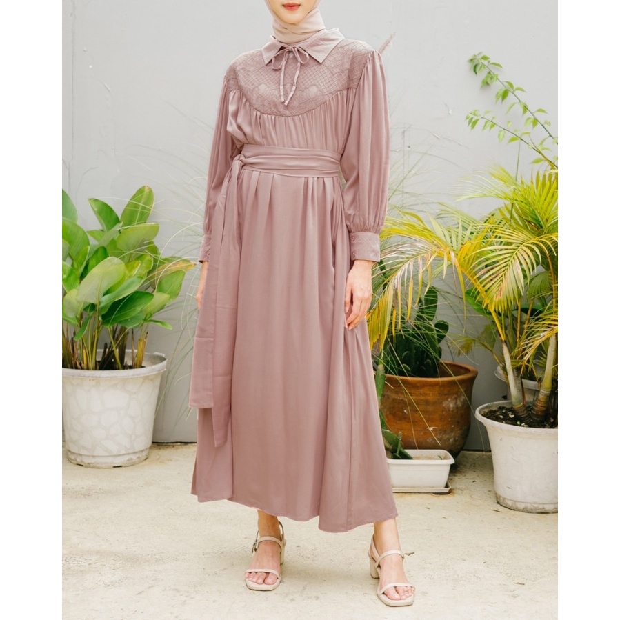 Myrubylicious AMOERA MAXI DRESS  | DRESS | DRESS WANIRA | DRESS BROCADE | BAJU MUSLIMAH