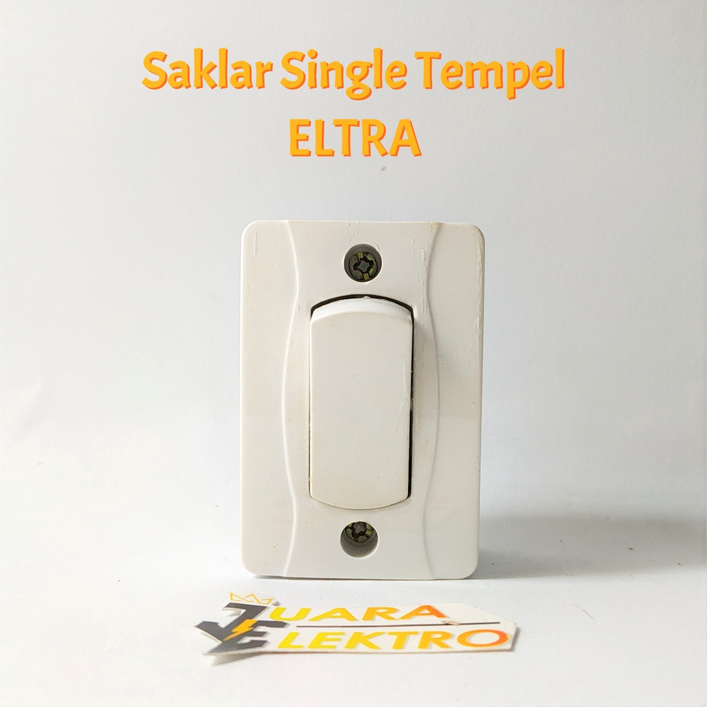 ELTRA Saklar Single Tempel | Saklar Single Tempel OB Engkel OutBow