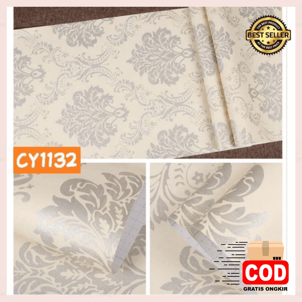Wallpaper Stiker Dinding Ruang Tamu Wallstiker 45 CmX ±10 Meter Wallpaper Dinding