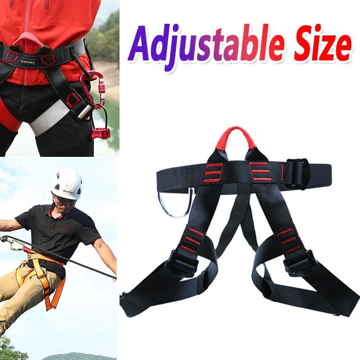 ▼ Sit Harnes Climbing Camna Safety Belt Body Panjat Tebing Harness sabuk pengaman tower ♞
