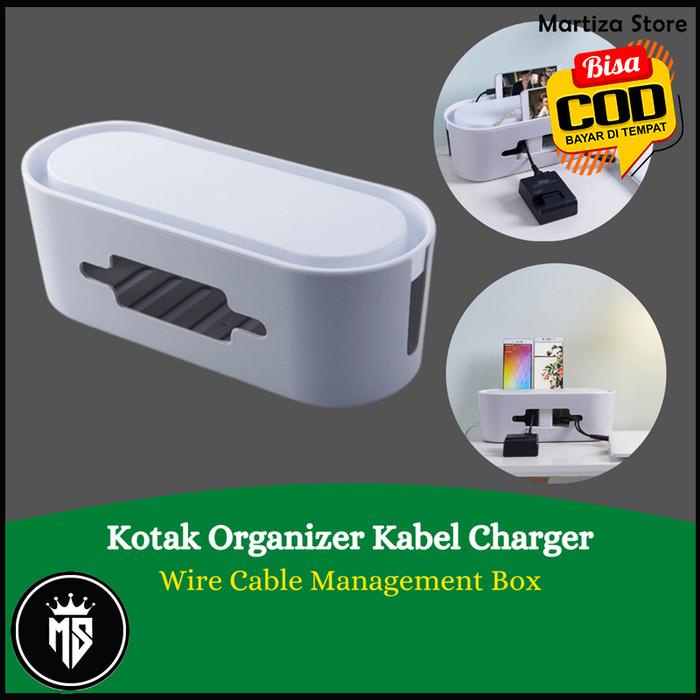 

Kotak Organizer Kabel Charger Wire Cable Management Box