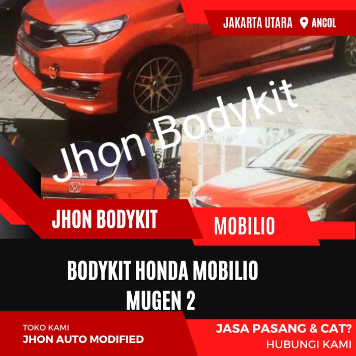 BODYKIT HONDA MOBILIO MUGEN 2 2017 2018 2019 2020 2021 ADD ON