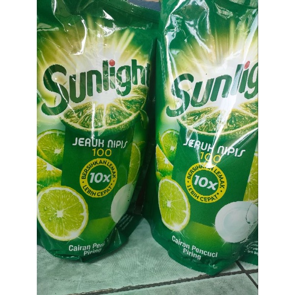 Sunlight 1600 liter sabun pencuci piring JERUK NIPIS |KHUSUS GOJEK/GRAB,
