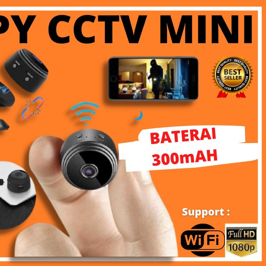 ➦ CCTV Mini Tersembunyi Tanpa Kabel Kamera Pengintai Mini Kamera CCTV Mini Ip Camera ☼